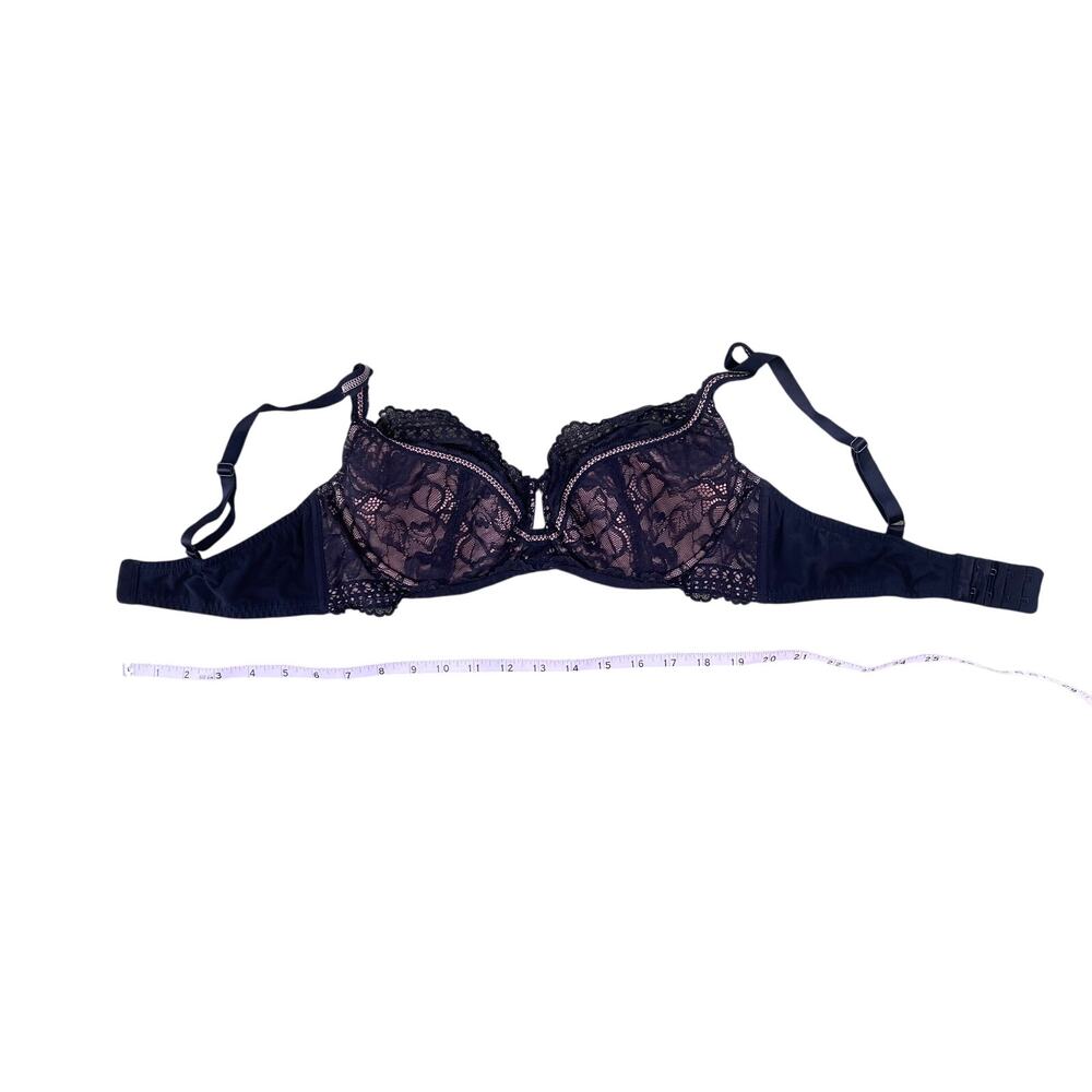 Bendon Balck Underwire Lacer Bra, Size 38C